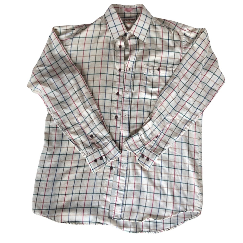 Vintage McGregor Flannel Striped Shirt